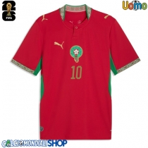 Maglie da calcio Marocco Brahim Diaz #10 Prima Maglia Mondiali 2026  Manica Corta